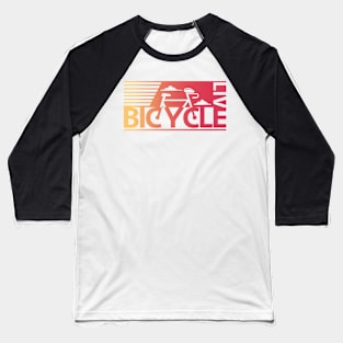 Bicycle Live Design Baseball T-Shirt
